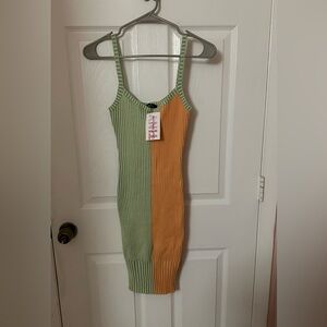 Color block dress